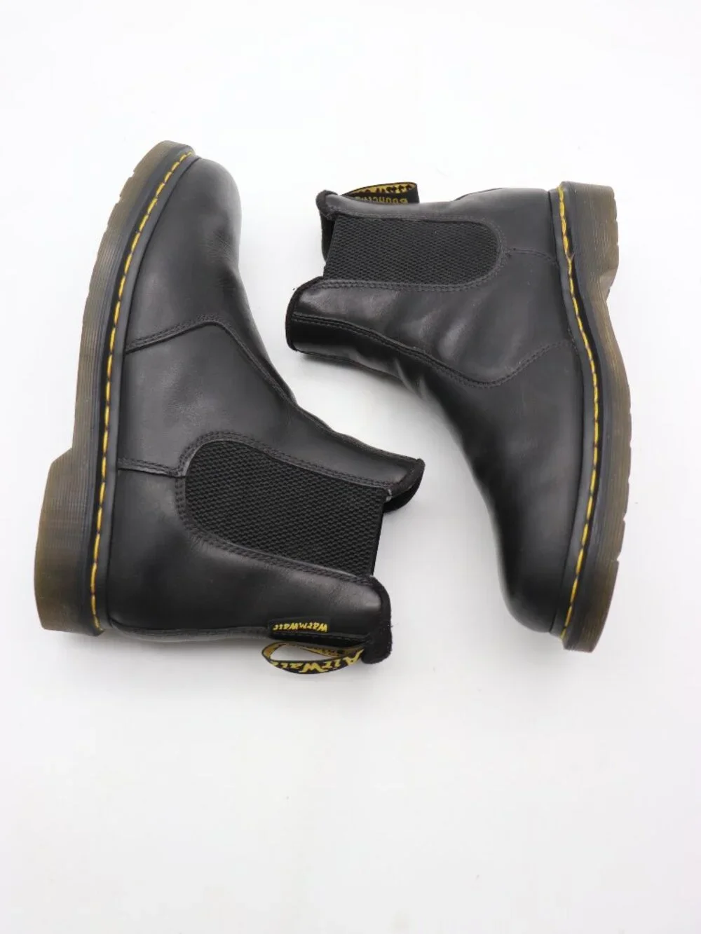 Doc Dr. Martens 2976 Chelsea Boots Men's 9 Women’s 10 Black Leather Ankle Boots